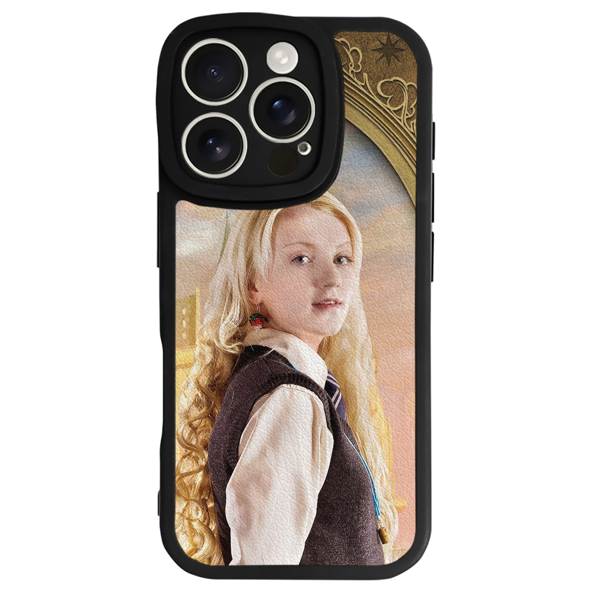 （画像用） Harry Potter ハリー・ポッターシリーズ 【iPhone 16シリーズ対応】シリコンスマホケース（レザー調） 材質：シリコン